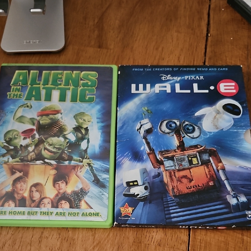 Aliens in the Attic and WALL-E DVD Set